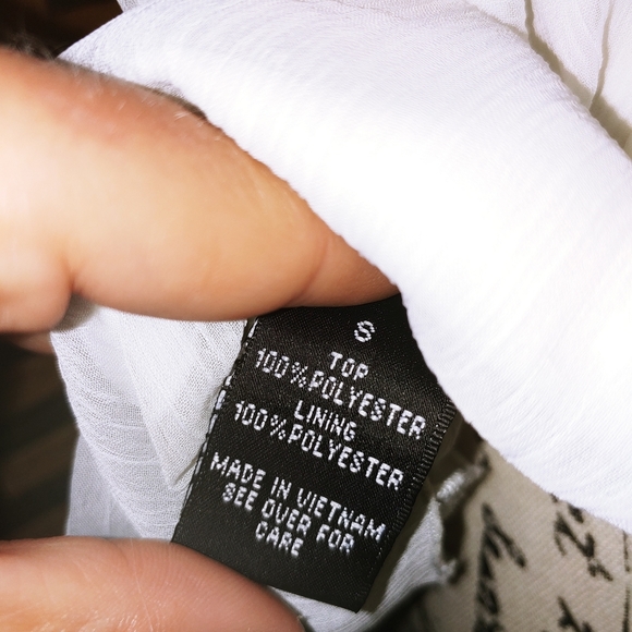 BCX Sleeveless Semi-Sheer  Bodycon Halter Blouse/Top Sz: S - Picture 9 of 9